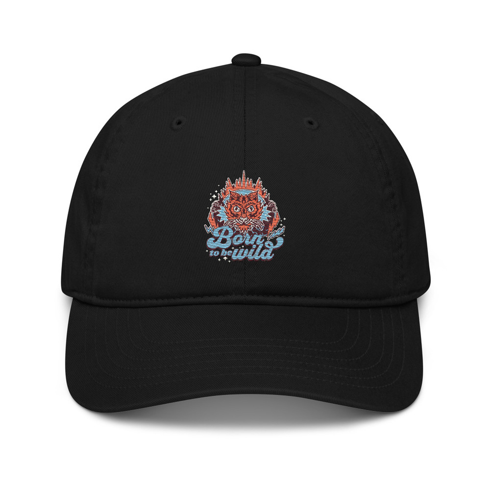 Born to be Wild - Tiger Organic Baseball Cap