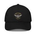 BORN TO HUNT- BE BRAVE & WILD Organic Baseball Cap