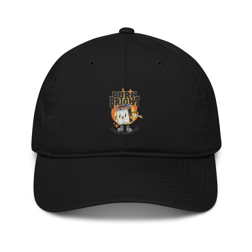 Burn Bright Organic Baseball Cap