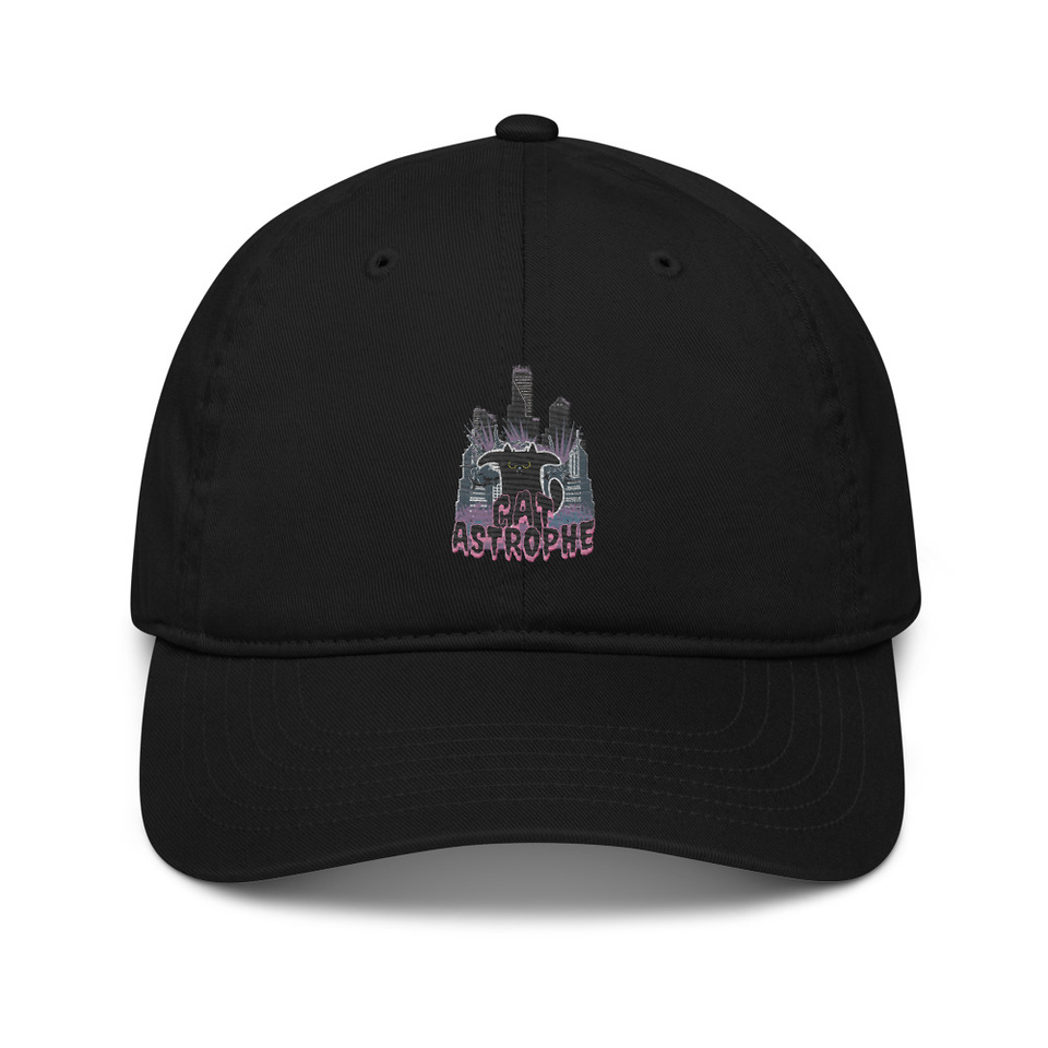 cat-astrophe Organic Baseball Cap