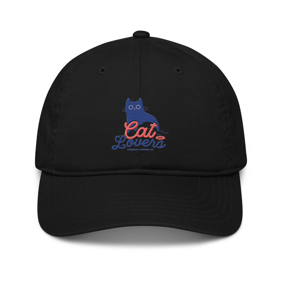 Cats Lovers Organic Baseball Cap