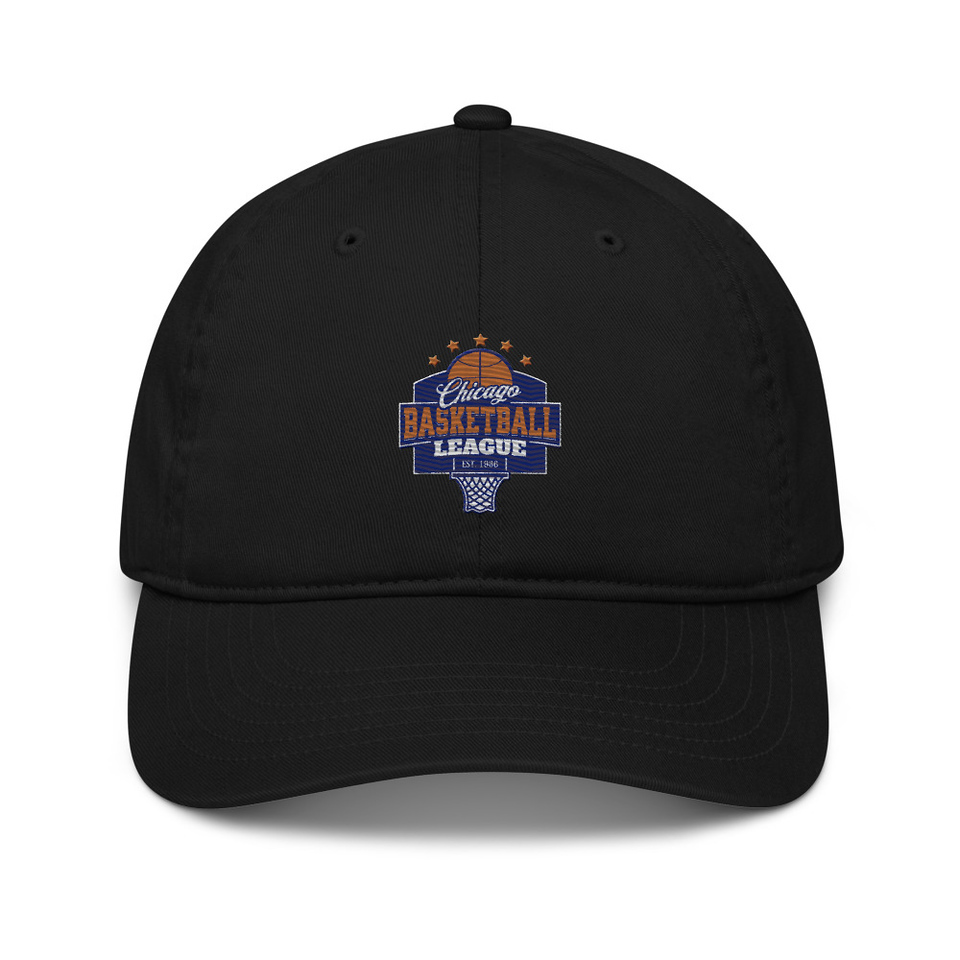 Chicago Basketball League - Athlectic Sports Organic Baseball Cap