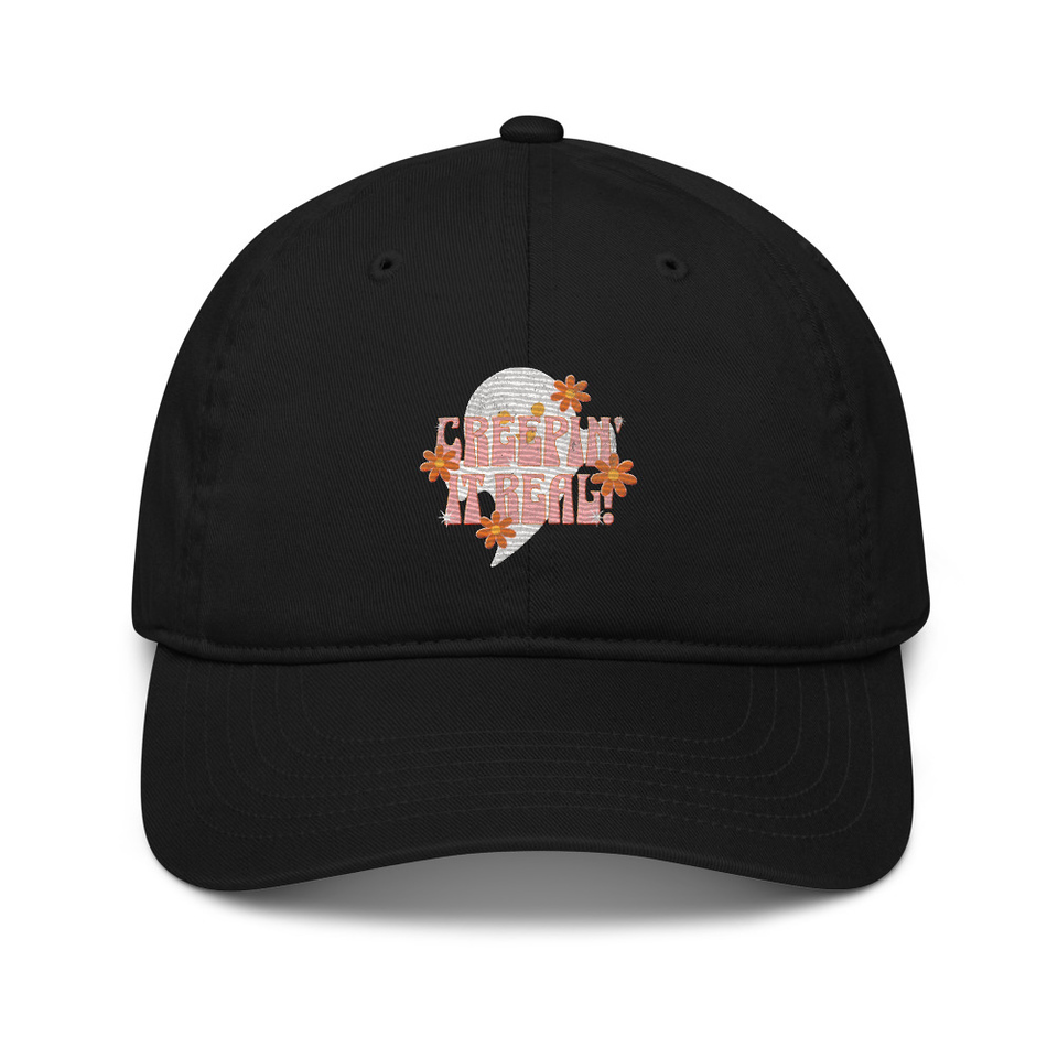 Creepin' It Real - Halloween Organic Baseball Cap
