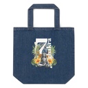 7 Chakra Organic Denim Tote Bag