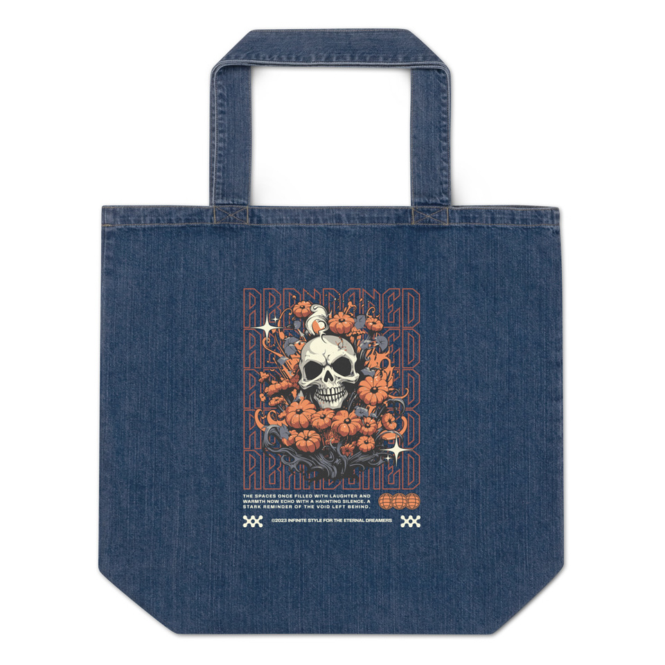 Abbandoned Organic Denim Tote Bag