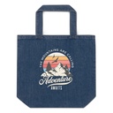 Adventure Await - Wilderness Camping Organic Denim Tote Bag
