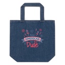 All American Organic Denim Tote Bag