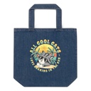 All Cool Cats - Sunset Beach Organic Denim Tote Bag