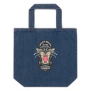 Angry Meow Clothing Company - Panther Organic Denim Tote Bag