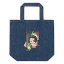 Art Deco Elegance Toujours Organic Denim Tote Bag
