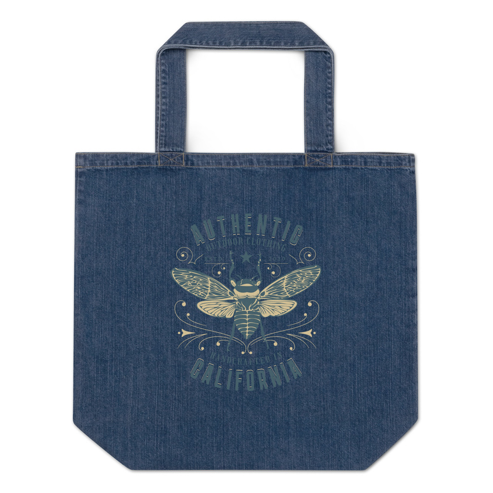 Authentic Outdoor Co. - Insect Organic Denim Tote Bag