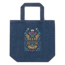 Be Bold Be Unique Organic Denim Tote Bag