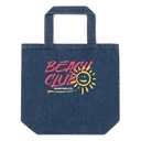 Beach Club Organic Denim Tote Bag