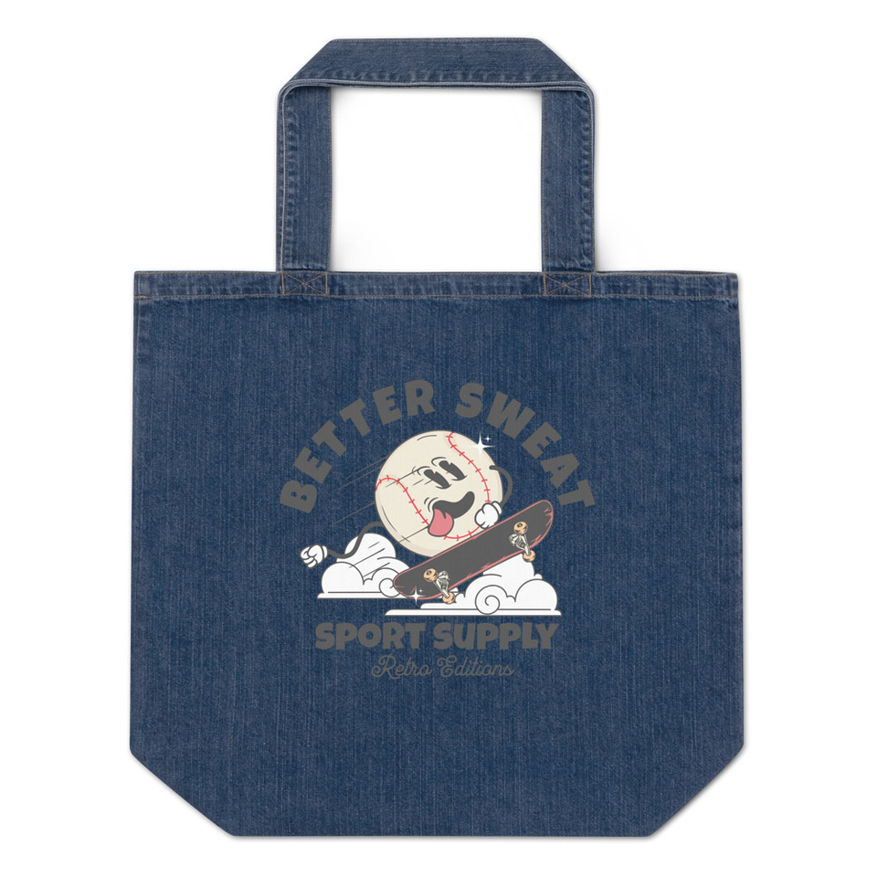 Better Sweat Sport Supply Organic Denim Tote Bag