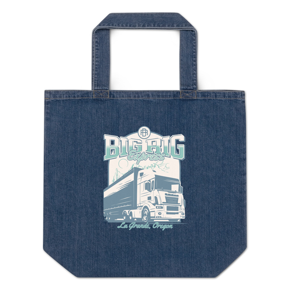 Big Rig Express Organic Denim Tote Bag