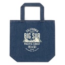 Big Sur - Outdoor Mountain Organic Denim Tote Bag