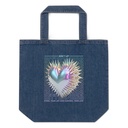 Bitterness Organic Denim Tote Bag