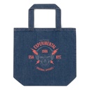 Blacksmith Experimental - Rock Skull Organic Denim Tote Bag