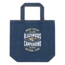 Blackwoods Campground - Mountain Adventure Organic Denim Tote Bag
