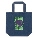 Blood Thirst - Neon Dog Organic Denim Tote Bag