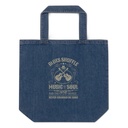 Blues Music from the Soul - Guitar Organic Denim Tote Bag