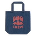 Boo Crew Organic Denim Tote Bag