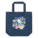 Boos + Brews - Halloween Organic Denim Tote Bag