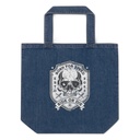 BORN FOR SPEED RIDE OR DIE Organic Denim Tote Bag