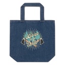 Born to be Wild (2) Organic Denim Tote Bag