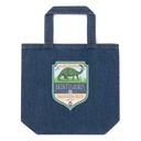 Brontosaurus Conservation Society Organic Denim Tote Bag