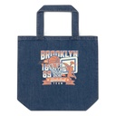Brooklyn Basketball Team - Athletic Sports Organic Denim Tote Bag