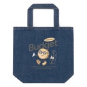 Budget Organic Denim Tote Bag