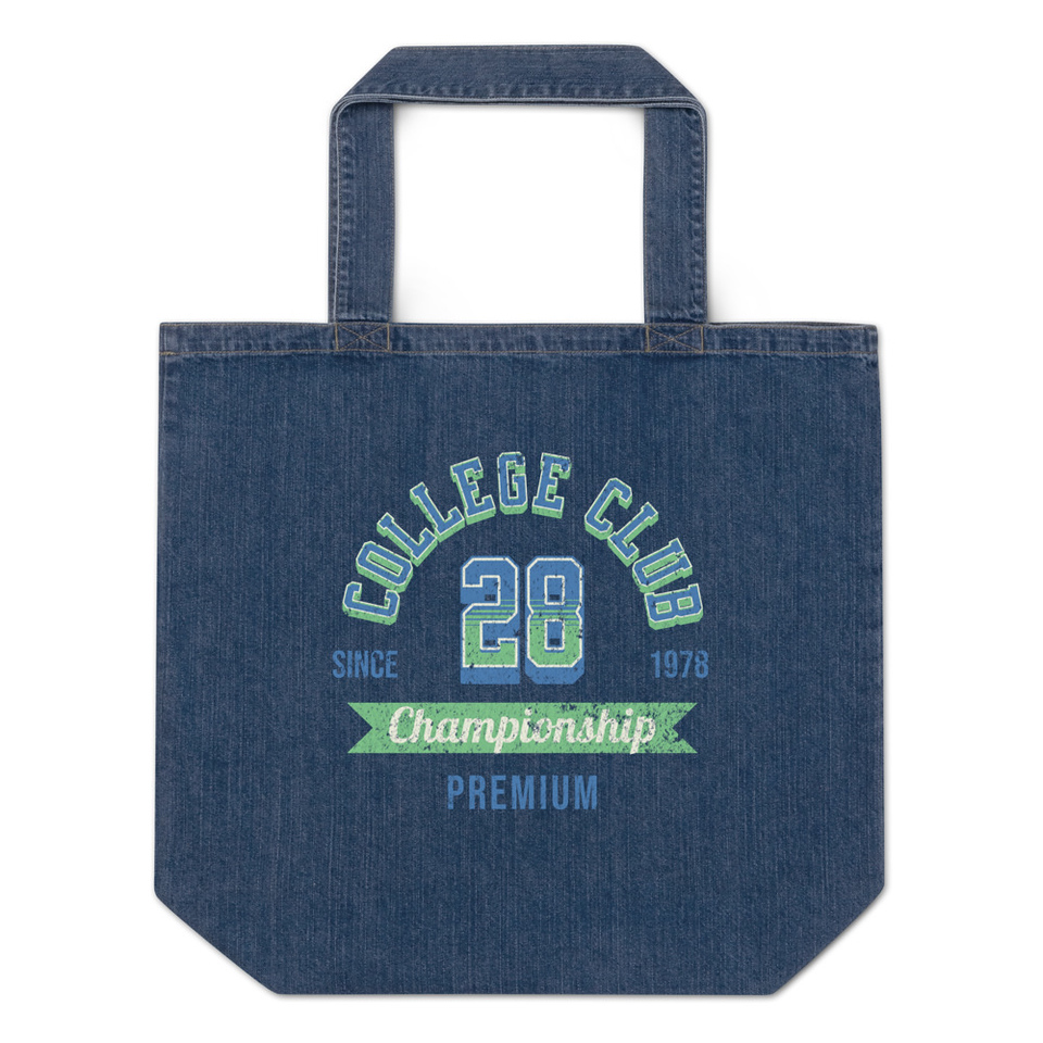 CC 28 Organic Denim Tote Bag