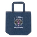 Cerberus Hell Hound Streetwear - Dark Aesthetic Organic Denim Tote Bag