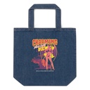 Charming Midnight Organic Denim Tote Bag