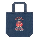 Chase The Devil Organic Denim Tote Bag