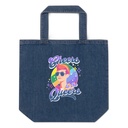 Cheers to the Queers Organic Denim Tote Bag