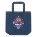Chicago Basketball League - Athlectic Sports Organic Denim Tote Bag