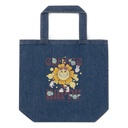 Choose Happy Organic Denim Tote Bag