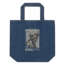 Conquerors Organic Denim Tote Bag