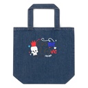 Cosmic Love Organic Denim Tote Bag