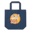 Crafted in Kittl Organic Denim Tote Bag