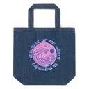 Creature of the Ocean Organic Denim Tote Bag