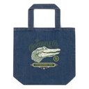Crocodile Co. - Wild Animal Organic Denim Tote Bag