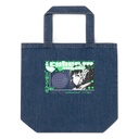 Cyber Angels - Y2k Girl Anime Organic Denim Tote Bag