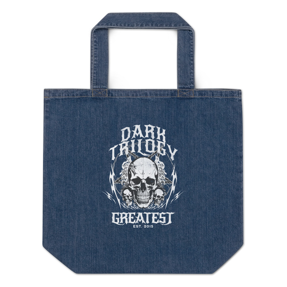 Dark Trilogy Organic Denim Tote Bag
