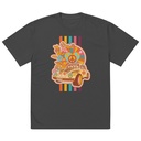 60s flower power Oversized Faded T-Shirt