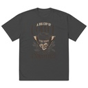 A Big Cup of Coffee Oversized Faded T-Shirt
