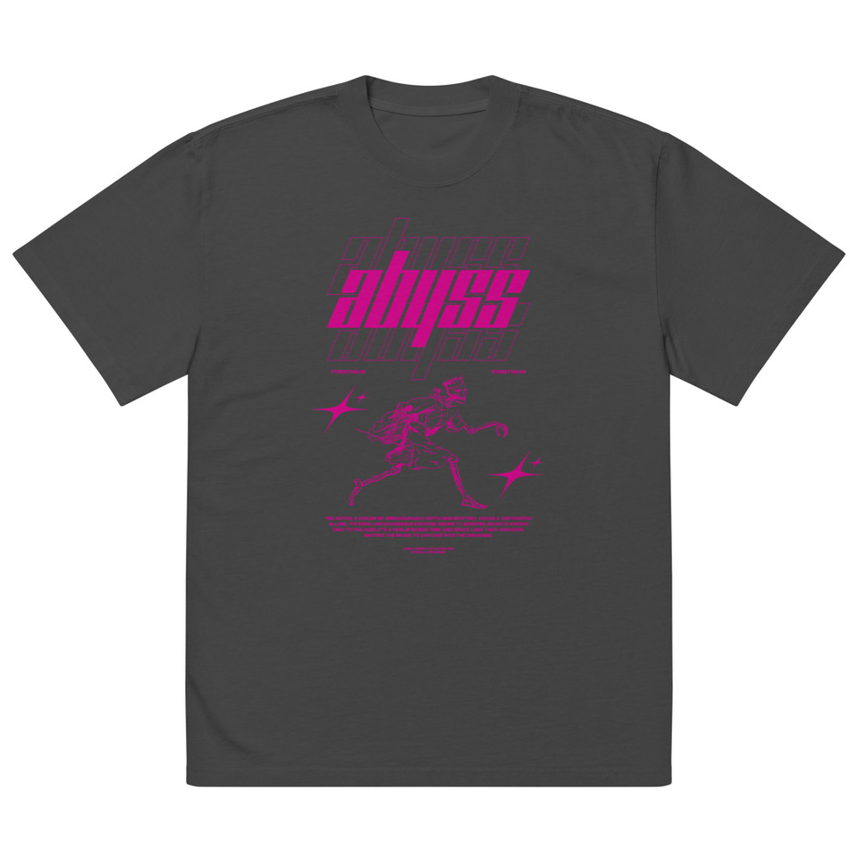 Abyss Oversized Faded T-Shirt