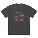 Adrenaline in my Veins - Victorian Oversized Faded T-Shirt